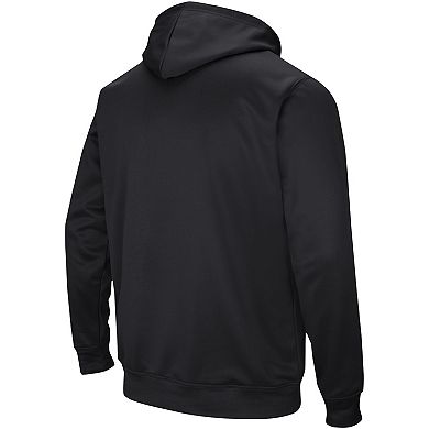 Youth Colosseum Black Vanderbilt Commodores Big Logo Pullover Hoodie