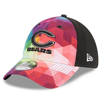 Men's New Era  Pink Chicago Bears 2023 NFL Crucial Catch 39THIRTY Flex Hat