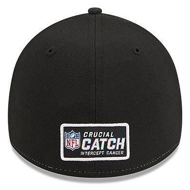 Men's New Era Pink Chicago Bears 2023 NFL Crucial Catch 39THIRTY Flex Hat