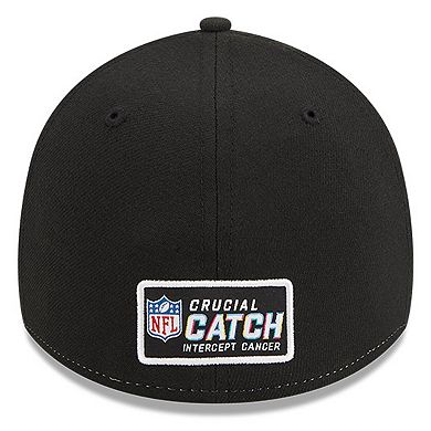 Men's New Era  Pink Chicago Bears 2023 NFL Crucial Catch 39THIRTY Flex Hat