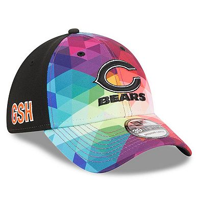 Men's New Era  Pink Chicago Bears 2023 NFL Crucial Catch 39THIRTY Flex Hat