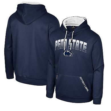 Men's Colosseum Navy Penn State Nittany Lions Reese Pullover Hoodie