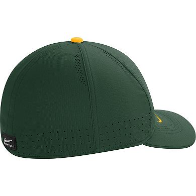 Men's Nike Green Baylor Bears 2022 Sideline Classic99 Swoosh Performance Flex Hat