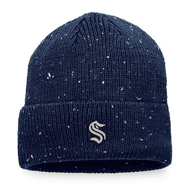 Men's Fanatics Branded Deep Sea Blue Seattle Kraken Authentic Pro Rink Pinnacle Cuffed Knit Hat