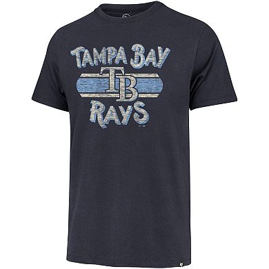 Men's '47 Navy Tampa Bay Rays Renew Franklin T-Shirt