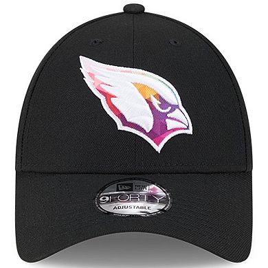 Men's New Era Black Arizona Cardinals 2023 NFL Crucial Catch 9FORTY Adjustable Hat