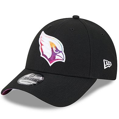Men's New Era Black Arizona Cardinals 2023 NFL Crucial Catch 9FORTY Adjustable Hat