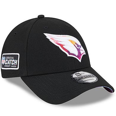 Men's New Era  Black Arizona Cardinals 2023 NFL Crucial Catch 9FORTY Adjustable Hat