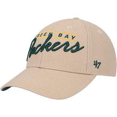 Men's '47 Khaki Green Bay Packers Atwood MVP Adjustable Hat