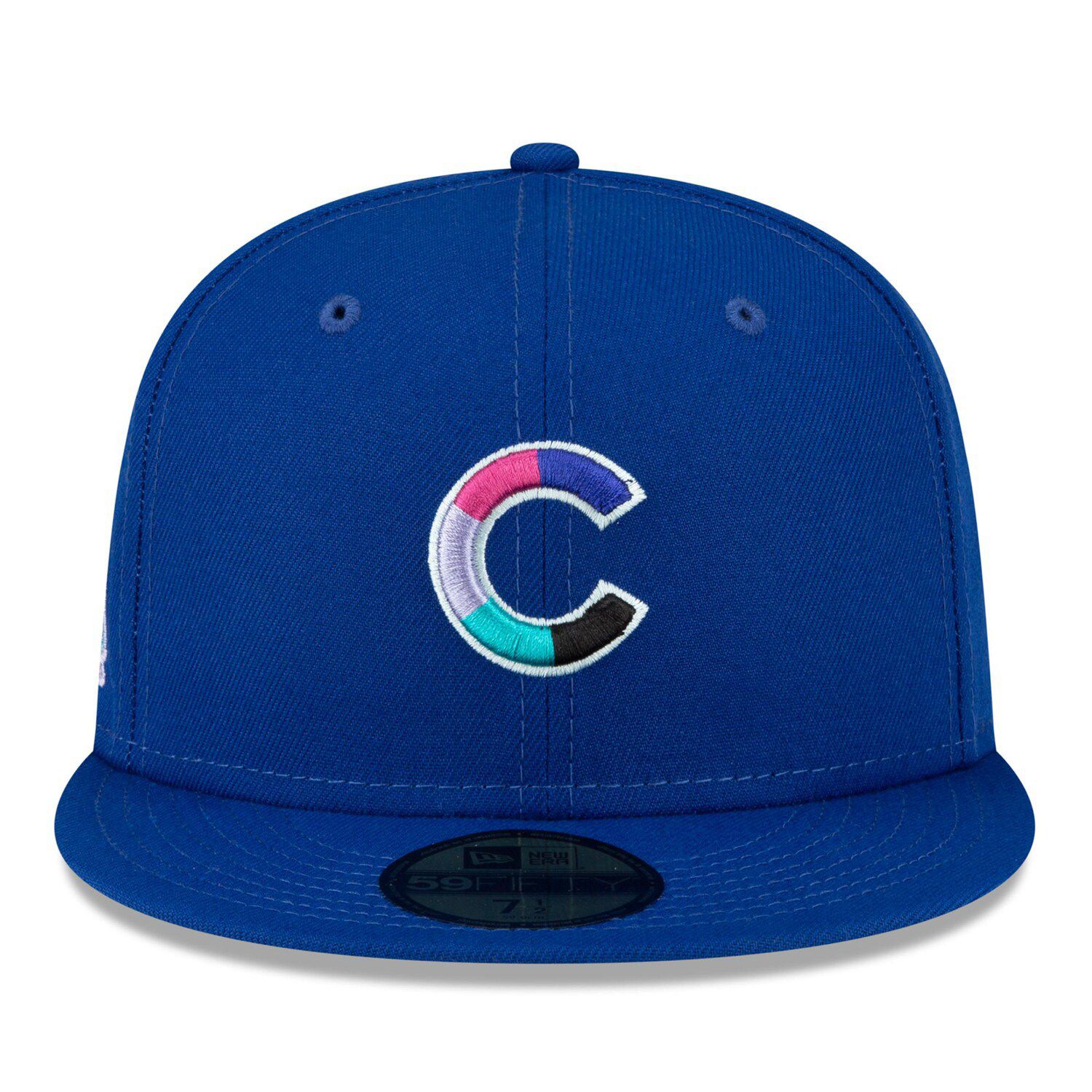 Casquette New Era Chicago Cubs 2016 World Series - Marron Et Jaune - Taille 7 3/8 - Occasion