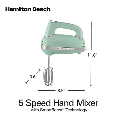 Hamilton Beach 5-Speed Hand Mixer with SmartBoost Technology