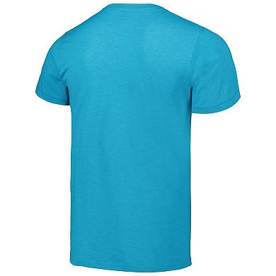 Men's Homage Aqua Seattle Mariners Grand Salami Time Hyper Local Tri-Blend T-Shirt