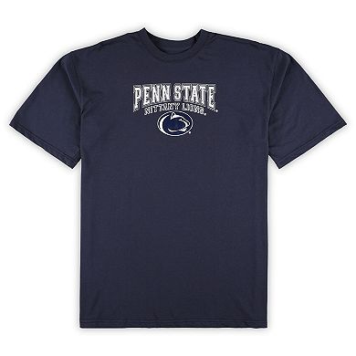 Men's Profile Navy Penn State Nittany Lions Big & Tall 2-Pack T-Shirt & Flannel Pants Set