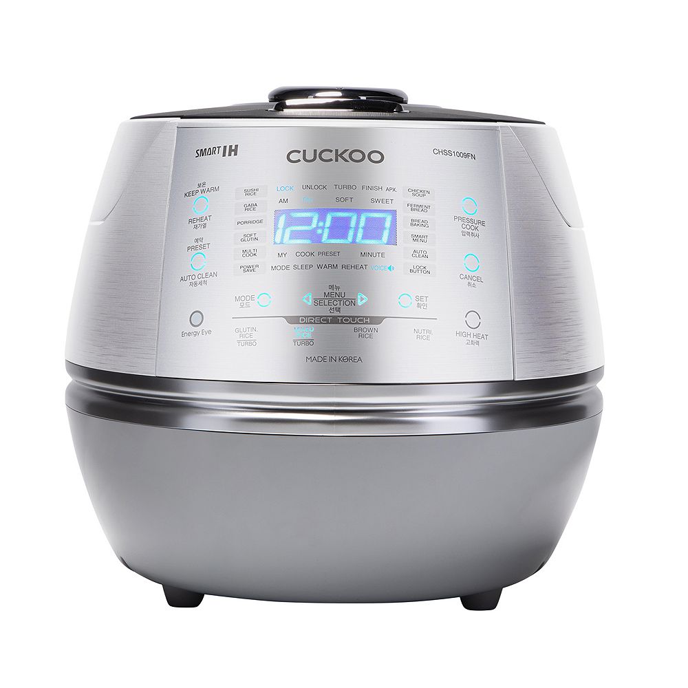 CUCKOO 10-Cup IH Pressure 17 Menu Options Rice Cooker