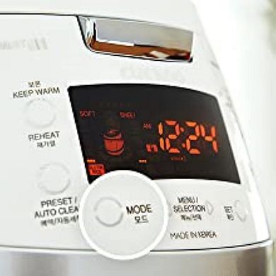 Cuckoo 6-Cup Induction Heating Pressure Rice Cooker