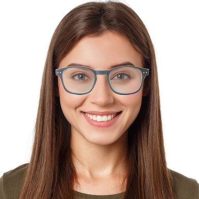 Women's Clearvue Two Tone Wood & Grey Reading Glasses