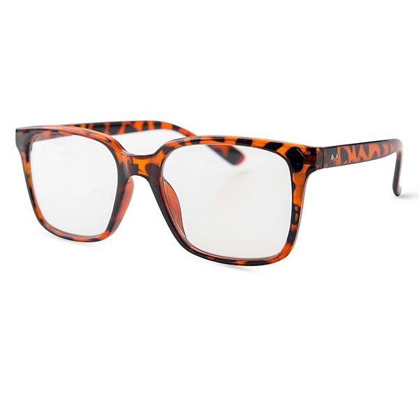 Women's Clearvue Tortoise Square Frame Reading Glasses