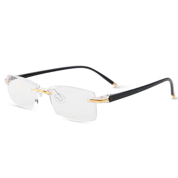 Women's Clearvue Black Frameless Reading Glasses