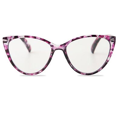 Women's Clearvue Pink Reading Glasses