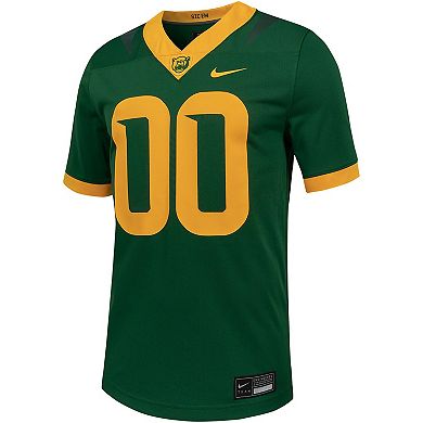 Men's Nike #00 Green Baylor Bears Untouchable Football Replica Jersey