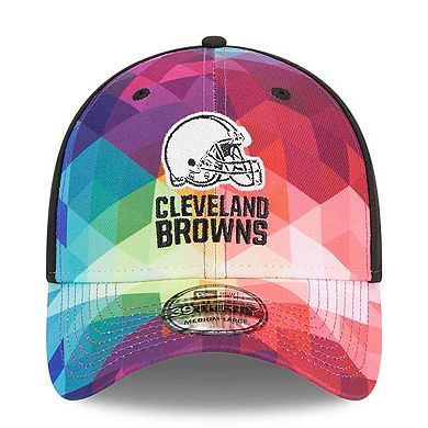 Men's New Era  Pink Cleveland Browns 2023 NFL Crucial Catch 39THIRTY Flex Hat