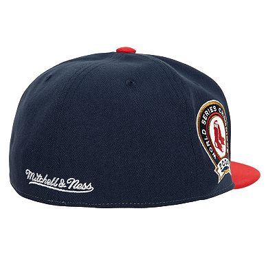 Men's Mitchell & Ness Red/ Boston Red Sox Bases Loaded Fitted Hat