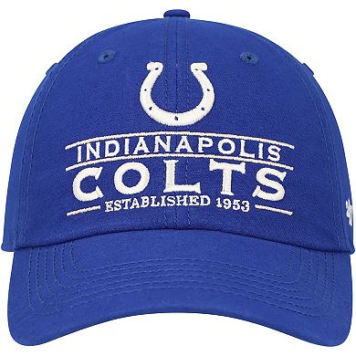 Men's '47 Royal Indianapolis Colts Vernon Clean Up Adjustable Hat