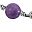 Sterling Silver Purple