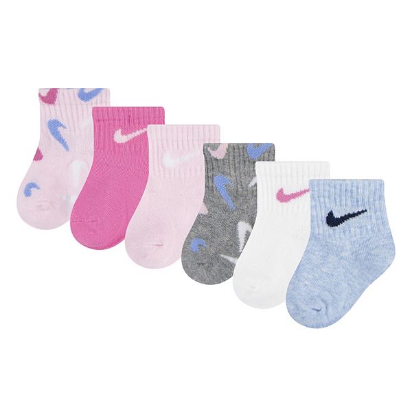 Baby & Toddler Nike Swooshfetti Ankle Socks 6-Pack