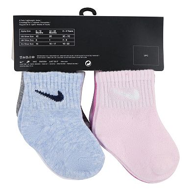 Baby & Toddler Nike Swooshfetti Ankle Socks 6-Pack