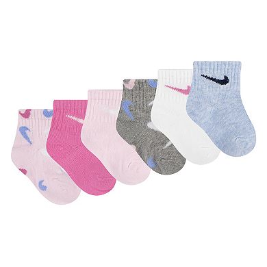 Baby & Toddler Nike Swooshfetti Ankle Socks 6-Pack