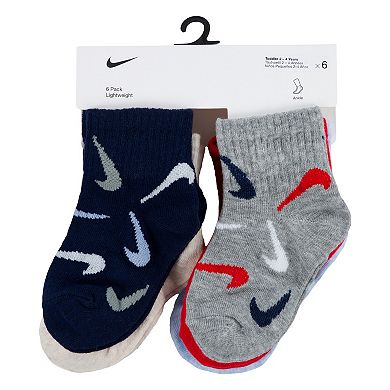 Baby & Toddler Nike Swooshfetti Ankle Socks 6-Pack