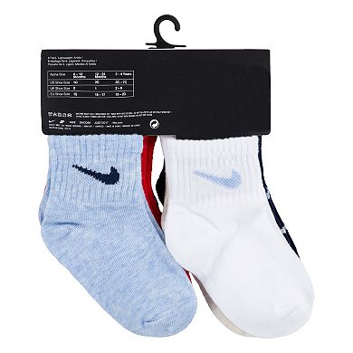 Baby & Toddler Nike Swooshfetti Ankle Socks 6-Pack