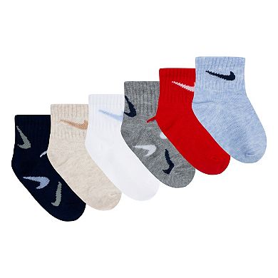 Baby & Toddler Nike Swooshfetti Ankle Socks 6-Pack