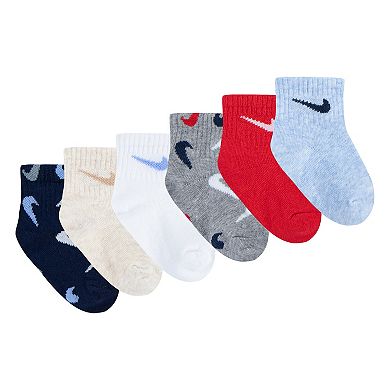Baby & Toddler Nike Swooshfetti Ankle Socks 6-Pack