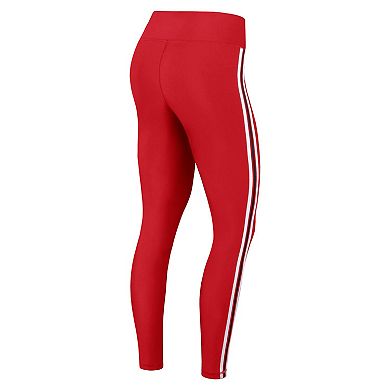 Women's WEAR by Erin Andrews Red Tampa Bay Buccaneers Color Block Leggings