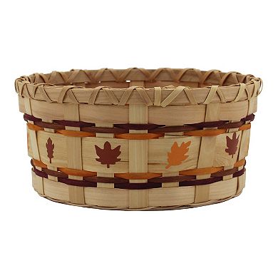 Celebrate Together™ Fall Woven Fall Leaves Basket