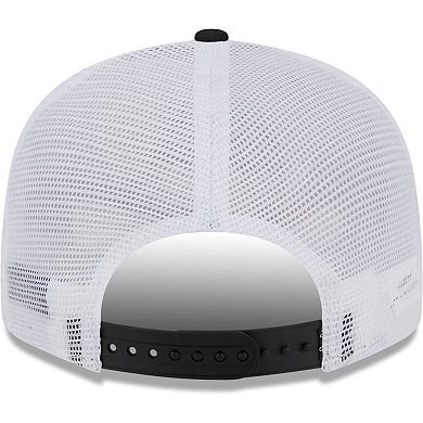 Men's New Era Black Iowa Hawkeyes Tear Trucker 9FIFTY Snapback Hat