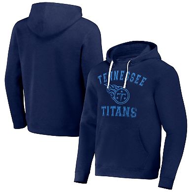 Men's NFL x Darius Rucker Collection by Fanatics Navy Tennessee Titans Coaches Pullover Hoodie