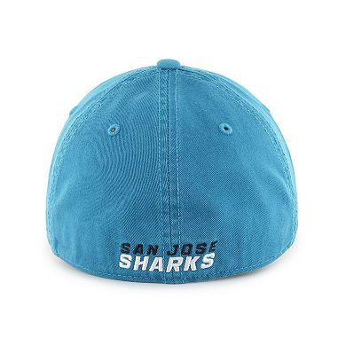 Men's '47 Teal San Jose Sharks Classic Franchise Fitted Hat