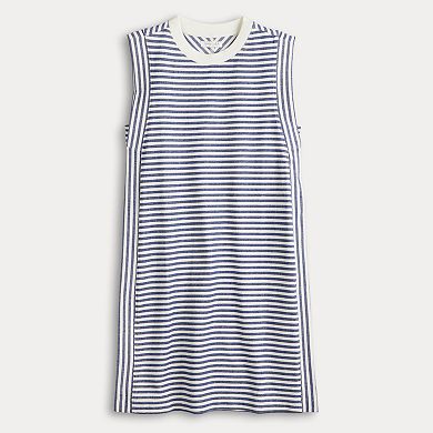 Women's Grey State Striped Shift Dress