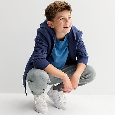 Boys Tek Gear® Ultra Soft Fleece Full Zip Hoodie in Regular & Husky