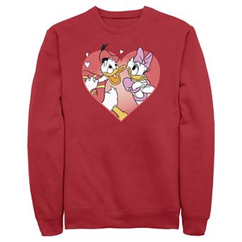 Disney's Donald Duck And Daisy Love Men's Graphic Fleece
