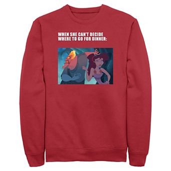 Disney's Villains Hades Dinner Meme Men's Graphic Fleece