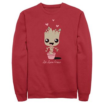 Marvel's Groot Let Love Grow Men's Graphic Fleece