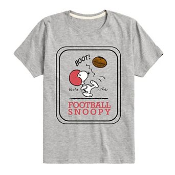 Boys 8-20 Peanuts Football Snoopy Graphic Tee