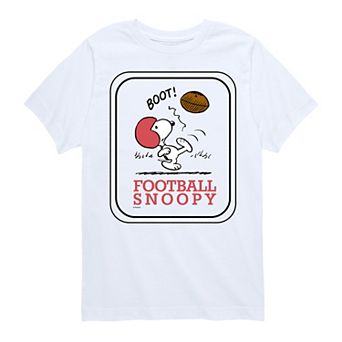Boys 8-20 Peanuts Football Snoopy Graphic Tee
