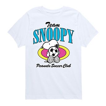 Boys 8-20 Peanuts Team Snoopy Soccer Graphic Tee