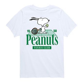 Boys 8-20 Peanuts Tennis Club Graphic Tee