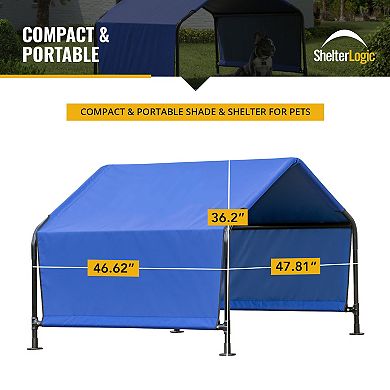 Shelterlogic Outdoor Pet Shade, Versatile Pet Canopy Tent For Dogs, Cats, Small Animals